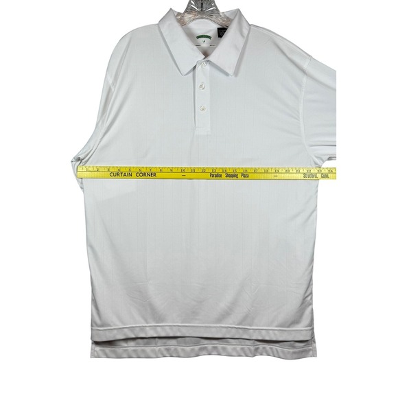 SKINS GAME Performance Dry Ply Golf Polo, Bright White, Size Medium - Picture 3 of 7